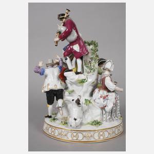 Meissen "Gärtnergruppe am Baum"