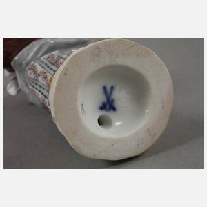 Meissen "Obsthändlerin" und "Rotkehlchen"