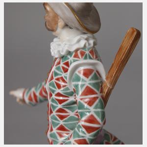 Meissen "Arlecchino" aus der "Commedia dell'Arte"