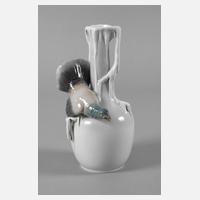 Metzler & Ortloff Ilmenau Vase mit Auerhahn111