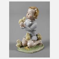 Rosenthal "Mädchen mit Küken"111
