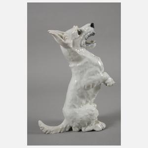 Rosenthal "Aufwartender Terrier"