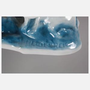 Porzellanfigur "Erpel"