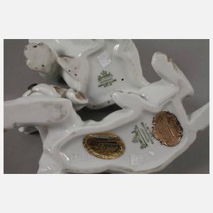 Rosenthal zwei Hundewelpen