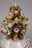 Sitzendorf Potpourri-Vase mit Blütenbesatz