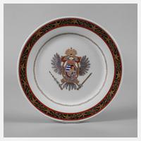 Zierteller mit Adelswappen111