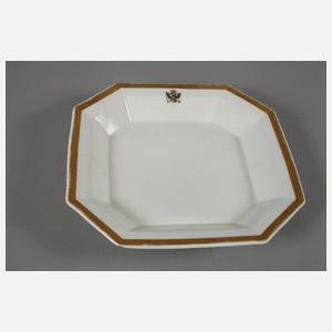 KPM Berlin Schüssel mit Wappen Schwarzburg-Rudolstadt