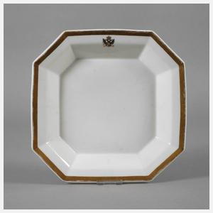 KPM Berlin Schüssel mit Wappen Schwarzburg-Rudolstadt