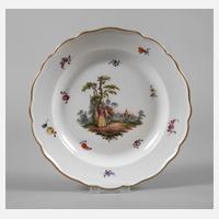 Zierteller Watteauszene111