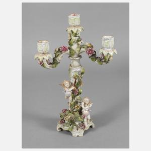 Kerzenleuchter mit Amoretten