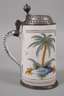 Bayreuther Fayence-Walzenkrug