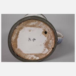 Bayreuther Fayence-Walzenkrug