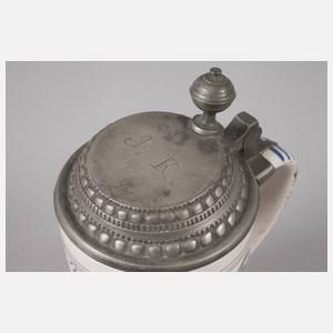 Bayreuther Fayence-Walzenkrug