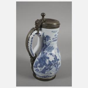 Delfter Fayence-Birnkanne