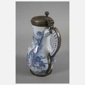 Delfter Fayence-Birnkanne