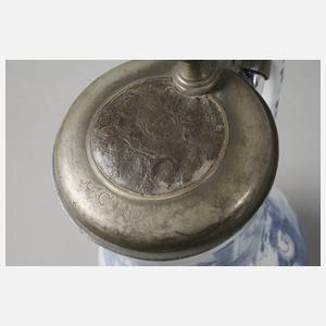 Delfter Fayence-Birnkanne