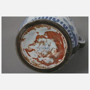 Delfter Fayence-Birnkanne