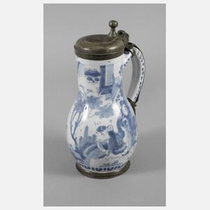 Delfter Fayence-Birnkanne