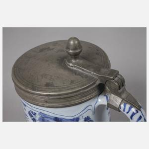 Nürnberg Fayence-Walzenkrug