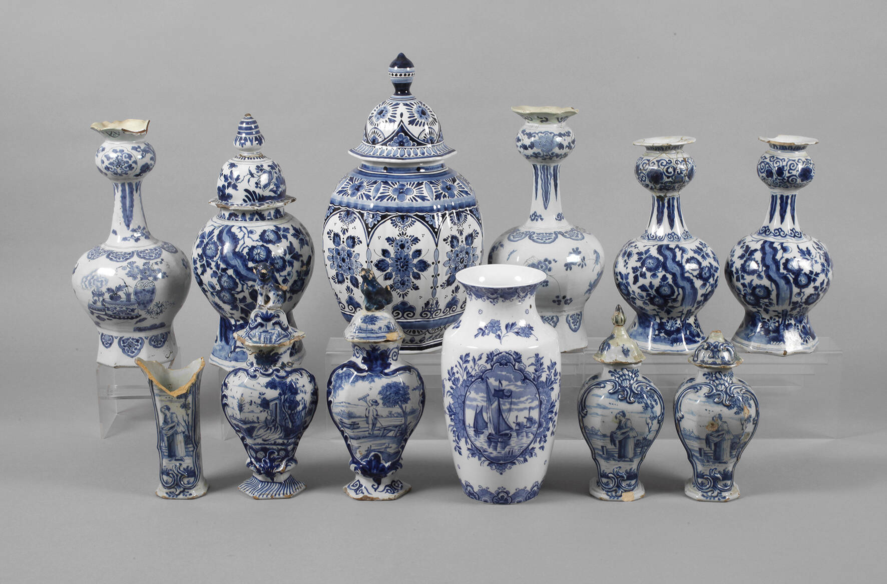 Sammlung Delfter Fayencen