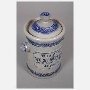 Drei Westerwälder Kautabaktöpfe