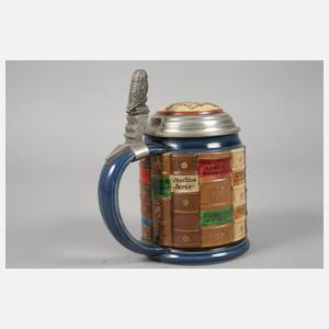 Villeroy & Boch Mettlach Bierkrug der Juristen
