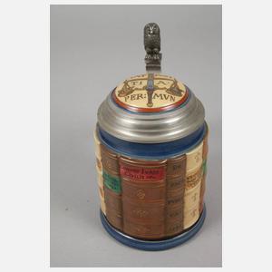 Villeroy & Boch Mettlach Bierkrug der Juristen