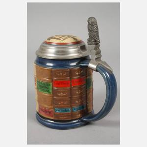 Villeroy & Boch Mettlach Bierkrug der Juristen