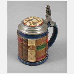 Villeroy & Boch Mettlach Bierkrug der Juristen