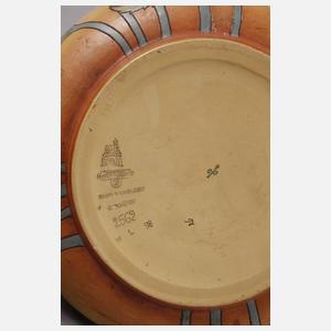 Villeroy & Boch Mettlach große Vase Mohnblumendekor