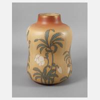 Villeroy & Boch Mettlach große Vase Mohnblumendekor111