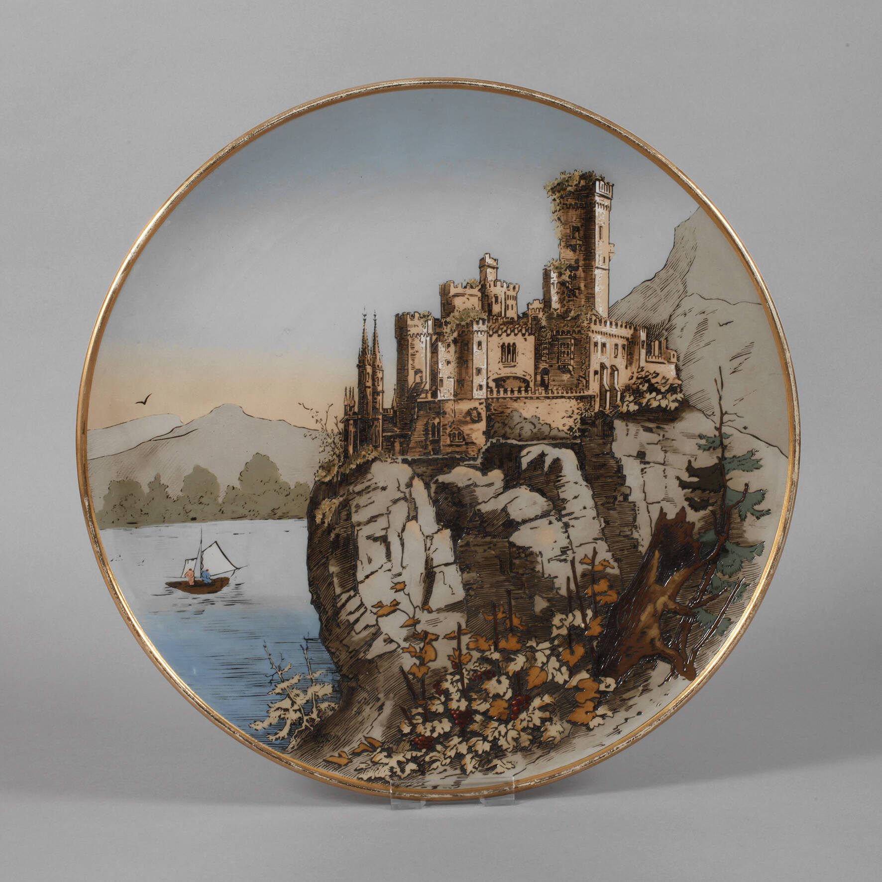 Villeroy & Boch Mettlach großer Wandteller