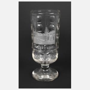 Ansichtenglas Salzbrunn