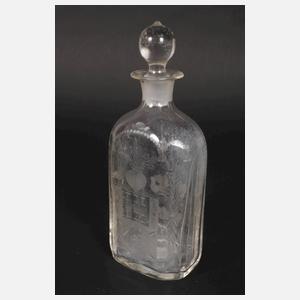 Drei Klarglaskaraffen