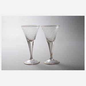 Konvolut Trinkgläser