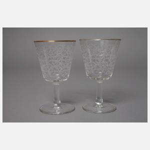 Konvolut Trinkgläser