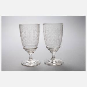 Konvolut Trinkgläser