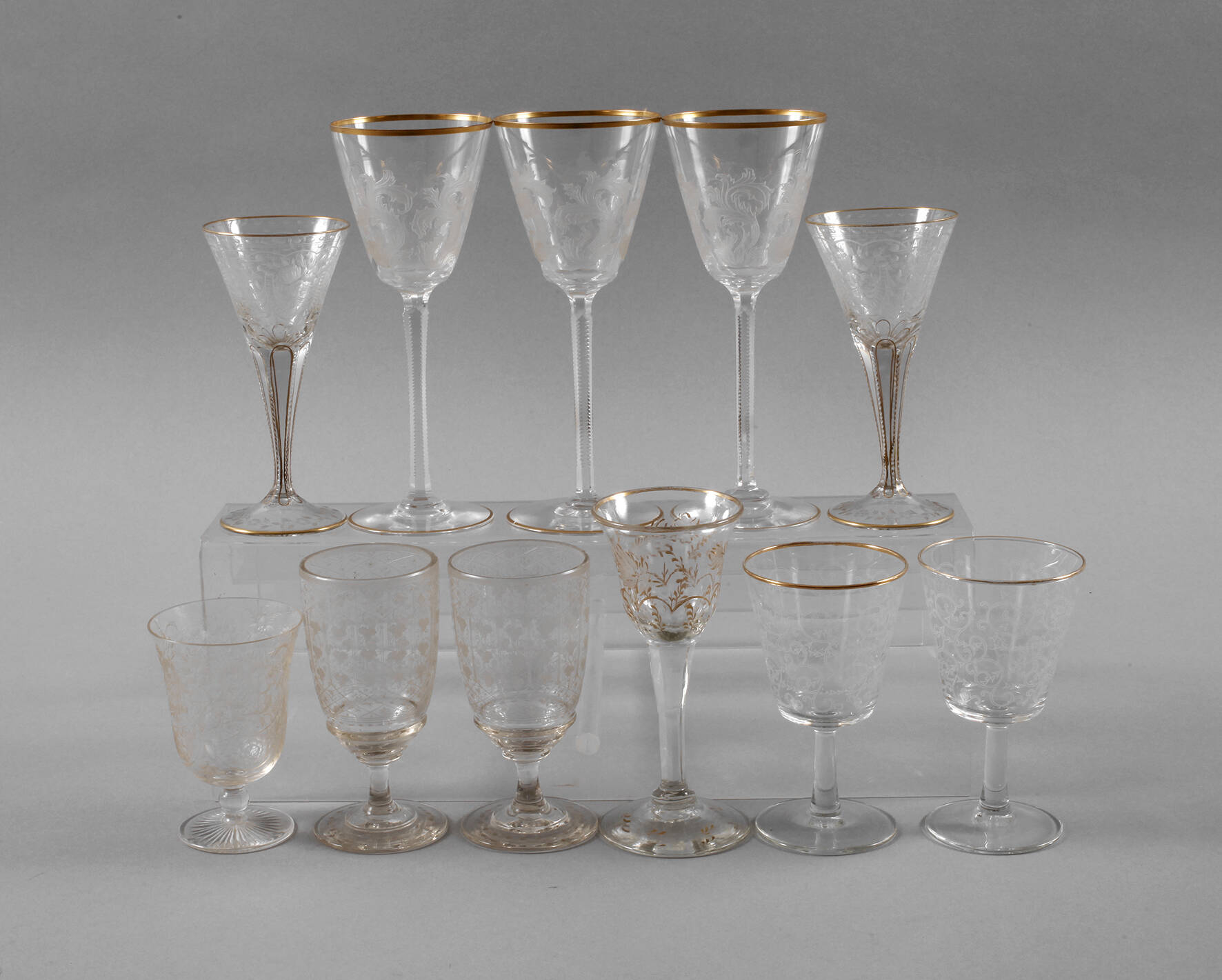 Konvolut Trinkgläser