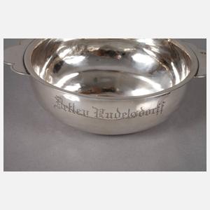 Silber Probierschale Danzig