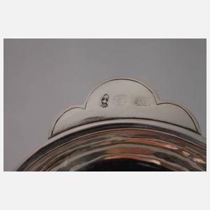 Silber Probierschale Danzig