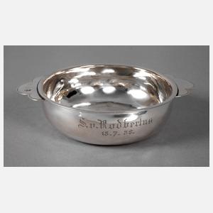 Silber Probierschale Danzig