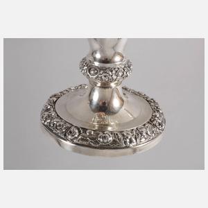 Paar Silberleuchter Wien