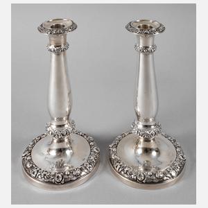 Paar Silberleuchter Wien