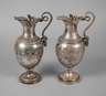 Paar Silberkannen