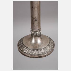 Silber Paar klassizistische Girandolen