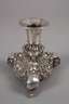 Silber kleiner Kerzenleuchter Barock