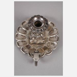 Barocker Silber Leuchter Erfurt