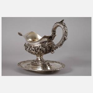 Silber Sauciere Rokoko