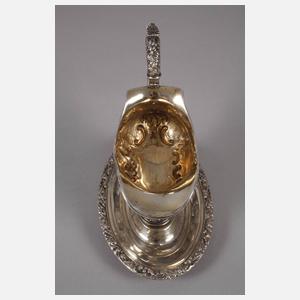 Silber Sauciere Rokoko