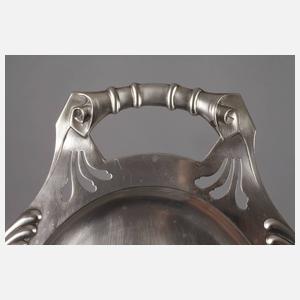 Großes Silbertablett